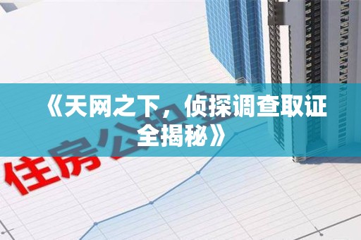 重庆《天网之下，侦探调查取证全揭秘》